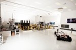 Red-Bull-Fabrik in Milton Keynes: Hier wird an der Fahrwerksdynamik gearbeitet