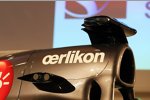 Präsentation des Sauber-Ferrari C32: Airbox zeigt das Oerlikon-Logo