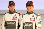 Nico Hülkenberg (Sauber) und Esteban Gutierrez (Sauber) 