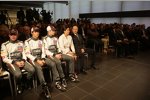 Das Sauber-Team wartet gespannt auf die Präsentation des C32