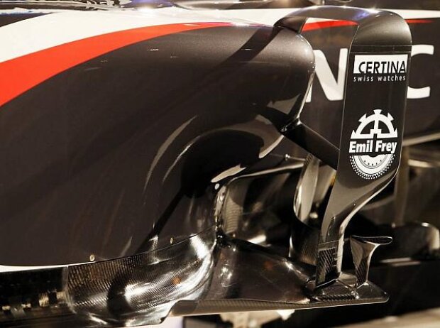 Sauber C32, Seitenkasten Sauber C32, Seitenkasten