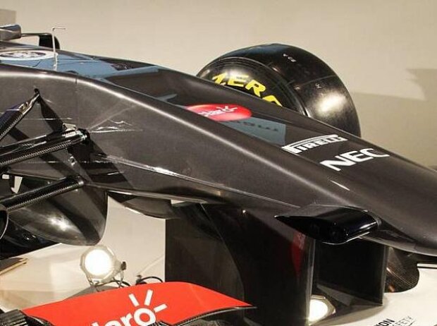 Sauber C32, Stufennase Sauber C32, Stufennase
