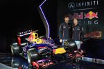 Mark Webber (Red Bull) und Sebastian Vettel (Red Bull) mit dem RB9