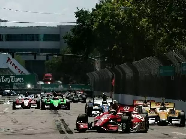 IndyCar-Saisonauftakt 2012 in St. Petersburg Titel-Bild zur News: IndyCar-Saisonauftakt 2012 in St. Petersburg