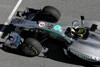 Vor der Präsentation: Rosberg dreht erste Runden