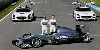 Bild zum Inhalt: Mercedes F1 W04: Der angespitzte Silberpfeil