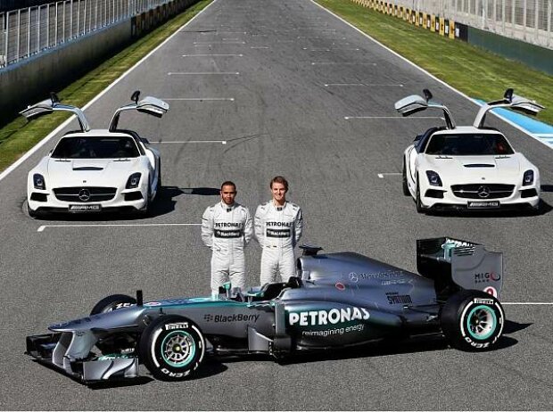 Präsentation des Mercedes F1 W04 Präsentation des Mercedes F1 W04
