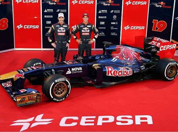 Jean-Eric Vergne, Daniel Ricciardo Jean-Eric Vergne, Daniel Ricciardo