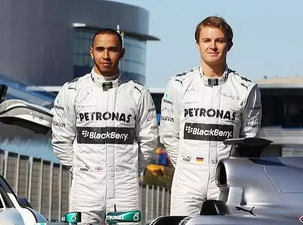 Lewis Hamilton, Nico Rosberg Titel-Bild zur News: Lewis Hamilton, Nico Rosberg