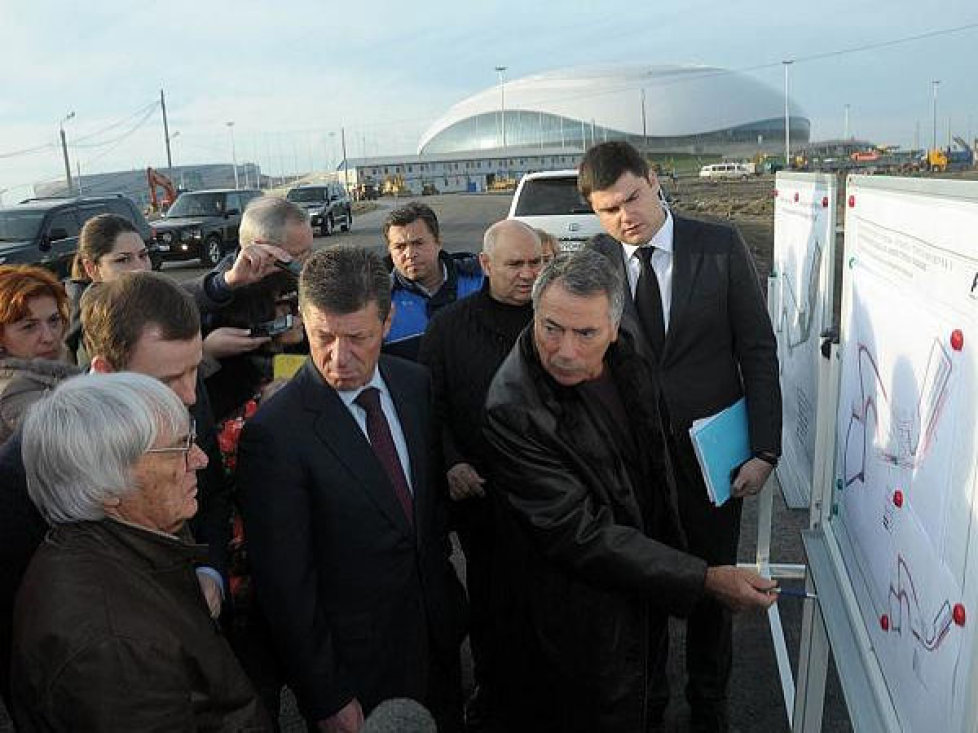 Bernie ecclestone, Dimitri Kosak, Sotschi