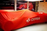 Toro-Rosso-Ferrari STR8 vor der Präsentation