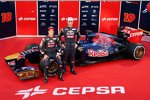 Daniel Ricciardo (Toro Rosso) und Jean-Eric Vergne (Toro Rosso) 