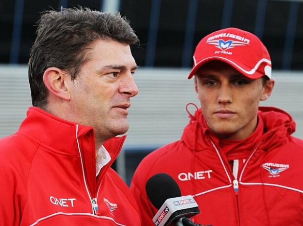 Graeme Lowdon, Max Chilton Graeme Lowdon, Max Chilton
