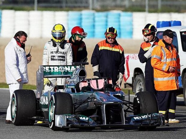 Titel-Bild zur News: Nico Rosberg, Ausfall, Elektrikdefekt