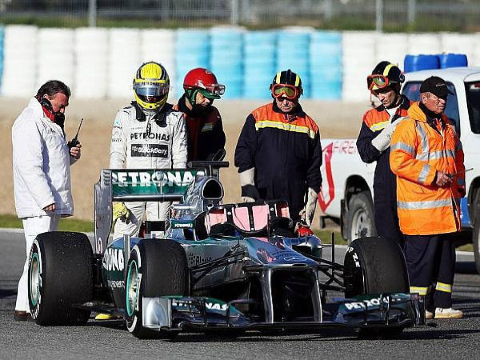Nico Rosberg, Ausfall, Elektrikdefekt