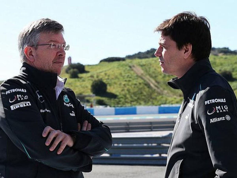 Ross Brawn, Toto Wolff