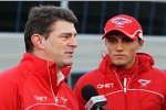 Graeme Lowdon und Max Chilton (Marussia) 