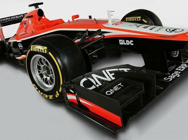 Präsentation des Marussia-Cosworth MR02