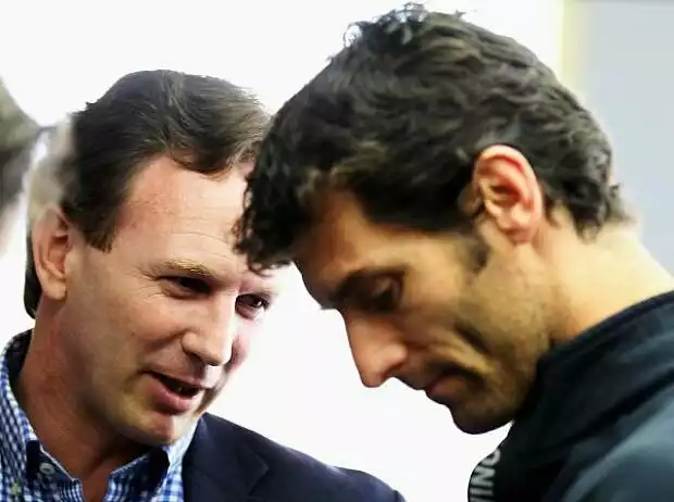 Christian Horner (Red-Bull-Teamchef), Mark Webber Titel-Bild zur News: Christian Horner (Red-Bull-Teamchef), Mark Webber