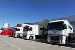 Paddock in Jerez