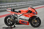 Die Ducati Desmosedici GP13 von Andrea Dovizioso 