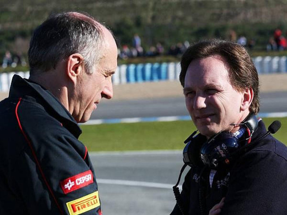 Franz Tost (Teamchef), Christian Horner (Teamchef)