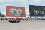 Denny Hamlin im Gibbs-Toyota bei Reifentests in Darlington