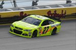 Paul Menard im Childress-Chevy bei Reifentests in Darlington