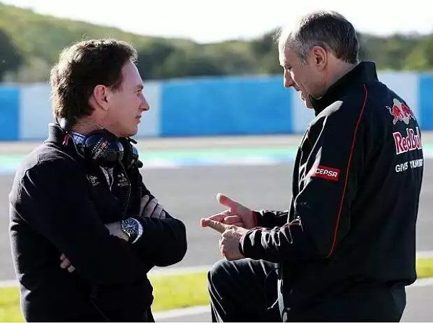 Christian Horner, Franz Tost Titel-Bild zur News: Christian Horner, Franz Tost