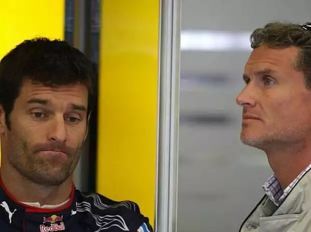 David Coulthard, Mark Webber Titel-Bild zur News: David Coulthard, Mark Webber