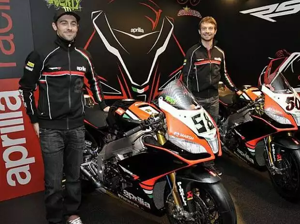 Sylvain Guintoli, Eugene Laverty Titel-Bild zur News: Sylvain Guintoli, Eugene Laverty