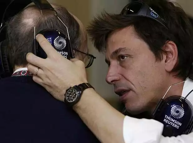 Titel-Bild zur News: Frank Williams und Toto Wolff