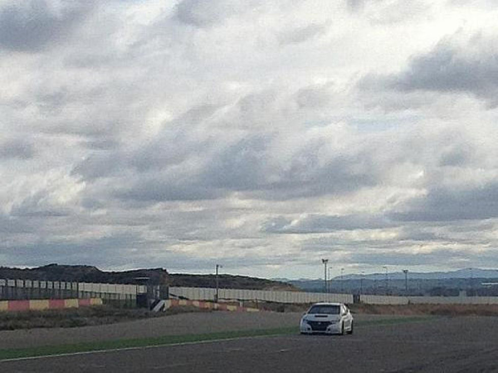 Honda, Test, Aragon