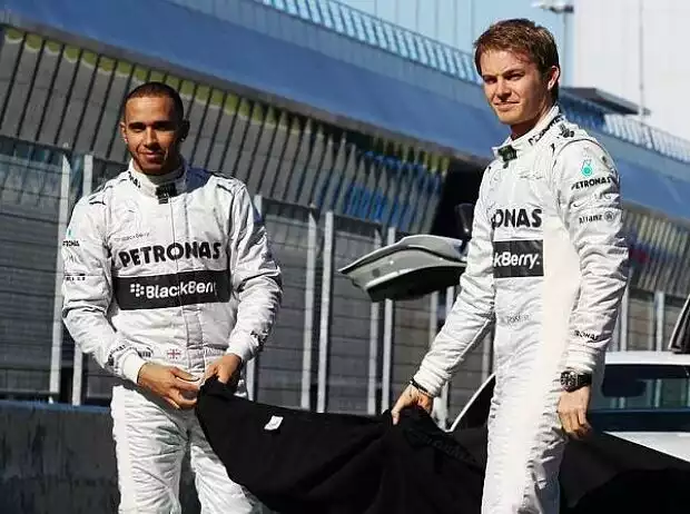 Lewis Hamilton, Nico Rosberg Titel-Bild zur News: Lewis Hamilton, Nico Rosberg