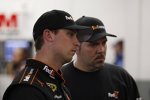 Denny Hamlin (Gibbs) und Crewchief Darian Grubb