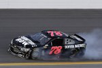 Kurt Busch (Furniture Row) nach dem Mauerkuss