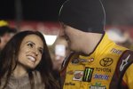 Kyle Busch (Gibbs) und Ehefrau Samantha