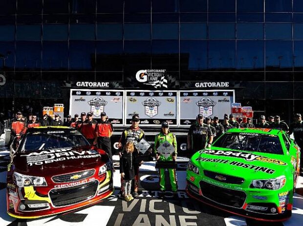 Danica Patrick, Jeff Gordon Danica Patrick, Jeff Gordon
