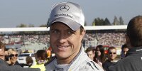 Bild zum Inhalt: Mercedes schafft Fakten: Schumacher bleibt, Kubica sagt ab