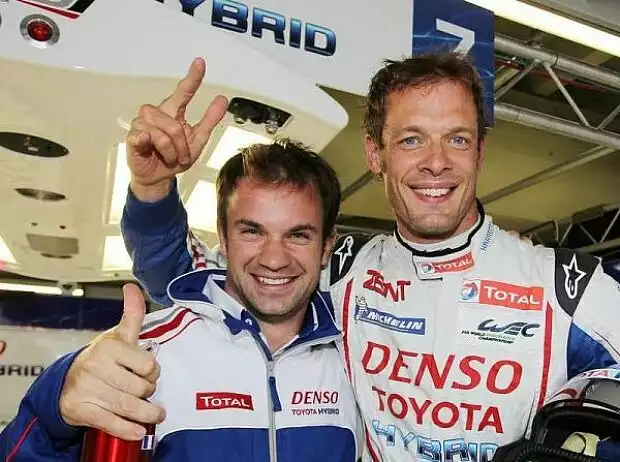 Nicolas Lapierre, Alexander Wurz Titel-Bild zur News: Nicolas Lapierre, Alexander Wurz