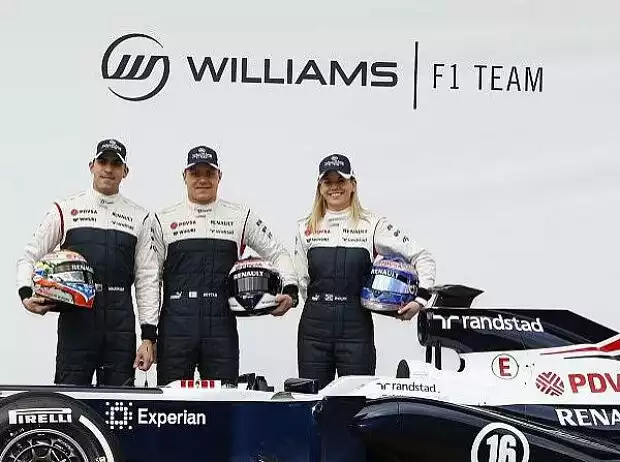 Titel-Bild zur News: Experian, Pastor Maldonado, Valtteri Bottas, Susie Wolff