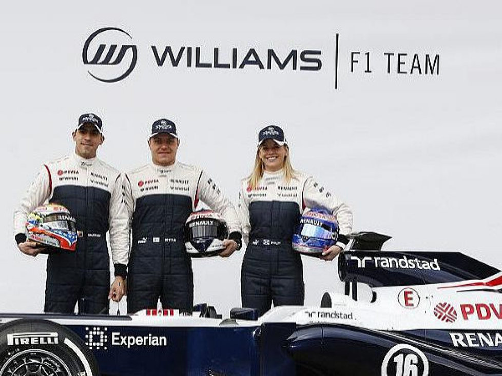 Experian, Pastor Maldonado, Valtteri Bottas, Susie Wolff