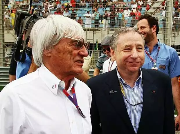Bernie Ecclestone (Formel-1-Chef), Jean Todt Titel-Bild zur News: Bernie Ecclestone (Formel-1-Chef), Jean Todt