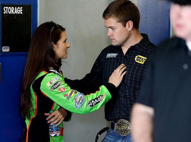 Danica Patrick, Ricky Stenhouse Jun. Danica Patrick, Ricky Stenhouse Jun.