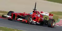 Bild zum Inhalt: Ferrari spult in Barcelona fast 3.000 Kilometer ab