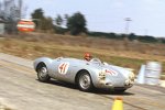 Sebring 1956: Hans Herrmann pilotiert den Porsche Typ 550 Spyder