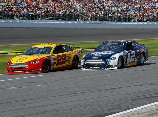Joey Logano, Brad Keselowski Joey Logano, Brad Keselowski
