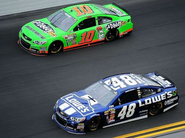 Jimmie Johnson, Danica Patrick Jimmie Johnson, Danica Patrick