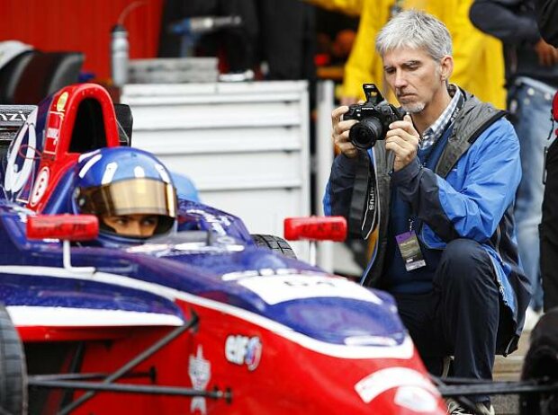 Titel-Bild zur News: Damon Hill, Josh Hill, Formel Renault