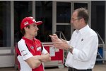 Nicky Hayden und Bernhard Gobmeier (Ducati) 